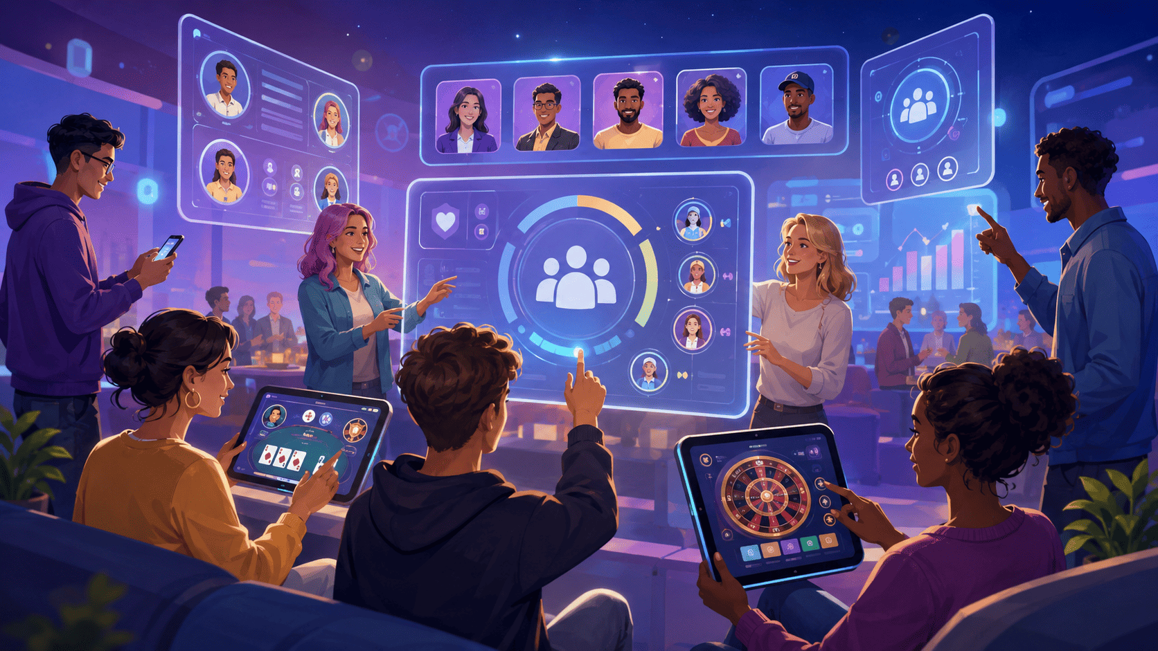 Social Gaming Concept